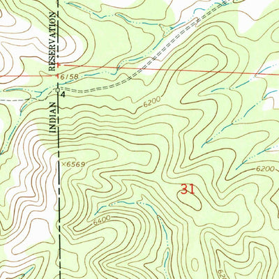 United States Geological Survey Clements Ranch, NM (1963, 24000-Scale) digital map