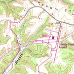 United States Geological Survey Clementsville, KY (1952, 24000-Scale) digital map