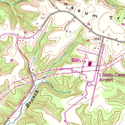 United States Geological Survey Clementsville, KY (1952, 24000-Scale) digital map