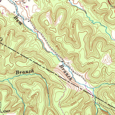 United States Geological Survey Clementsville, KY (1952, 24000-Scale) digital map