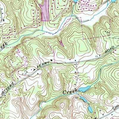 United States Geological Survey Clemmons, NC (1968, 24000-Scale) digital map