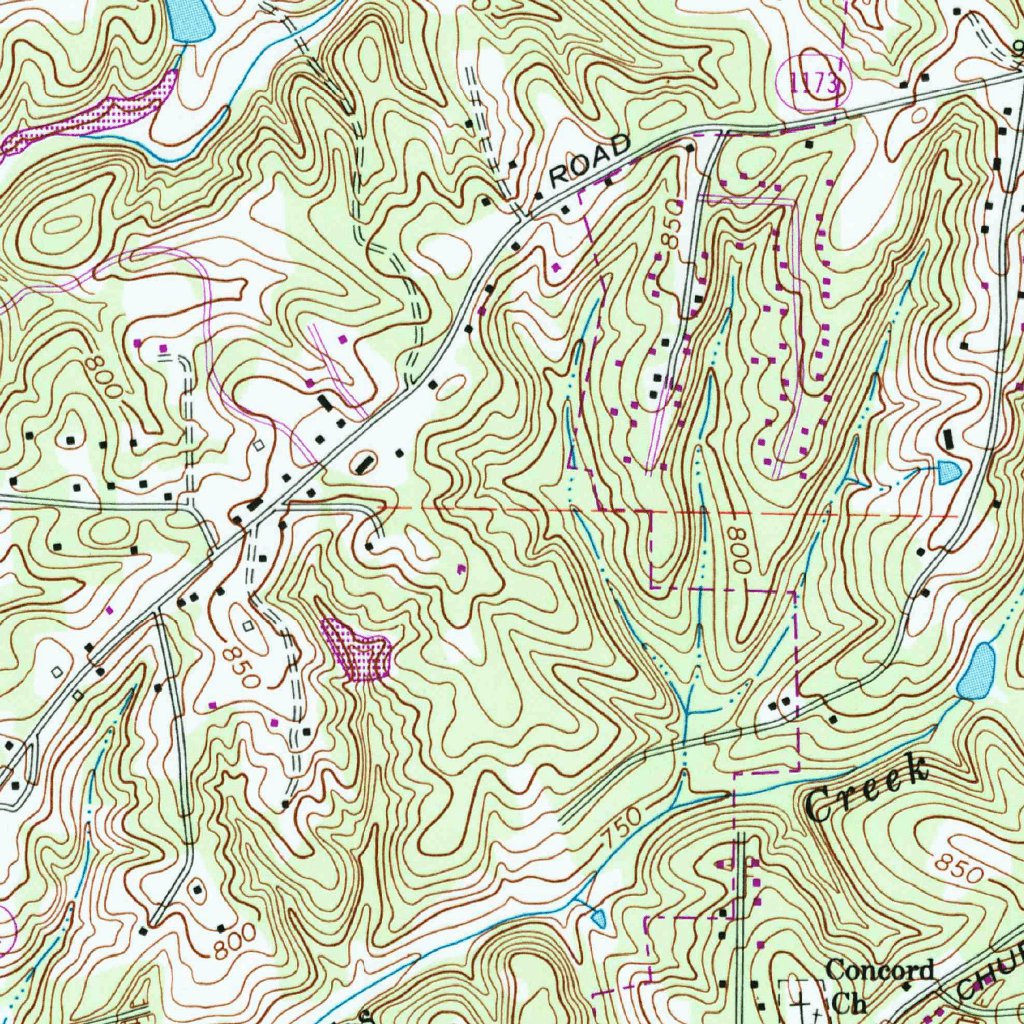 Clemmons, NC (1968, 24000-Scale) Map by United States Geological Survey ...