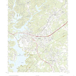 United States Geological Survey Clemson, SC (2020, 24000-Scale) digital map