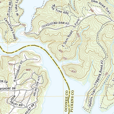 United States Geological Survey Clemson, SC (2020, 24000-Scale) digital map