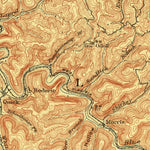 United States Geological Survey Clendenin, WV (1909, 62500-Scale) digital map