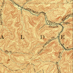 United States Geological Survey Clendenin, WV (1909, 62500-Scale) digital map