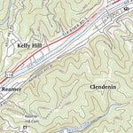 United States Geological Survey Clendenin, WV (2023, 24000-Scale) digital map