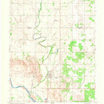 United States Geological Survey Cleo Springs, OK (1969, 24000-Scale) digital map