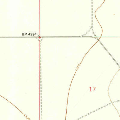 United States Geological Survey Cleones Tank, NM (1963, 24000-Scale) digital map