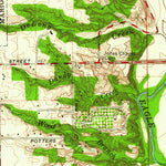 United States Geological Survey Clermont, IN (1959, 24000-Scale) digital map