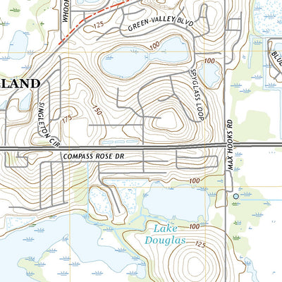 United States Geological Survey Clermont West, FL (2021, 24000-Scale) digital map