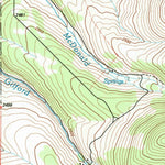 United States Geological Survey Cleve Creek Baldy, NV (1981, 24000-Scale) digital map