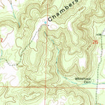 United States Geological Survey Cleveland, AR (1962, 24000-Scale) digital map