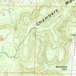 United States Geological Survey Cleveland, AR (1990, 24000-Scale) digital map