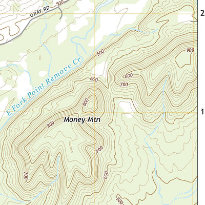 United States Geological Survey Cleveland, AR (2020, 24000-Scale) digital map