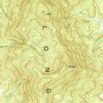 United States Geological Survey Cleveland, GA (1951, 24000-Scale) digital map