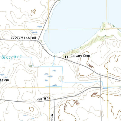 United States Geological Survey Cleveland, MN (2022, 24000-Scale) digital map