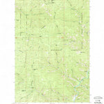 United States Geological Survey Cleveland Mountain, MT (1989, 24000-Scale) digital map