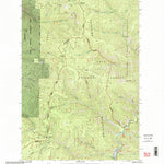 United States Geological Survey Cleveland Mountain, MT (1999, 24000-Scale) digital map