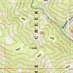 United States Geological Survey Cleveland Mountain, MT (1999, 24000-Scale) digital map