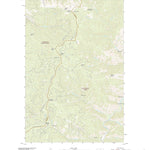 United States Geological Survey Cleveland Mountain, MT (2020, 24000-Scale) digital map
