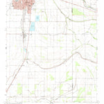 United States Geological Survey Cleveland, MS (1966, 24000-Scale) digital map