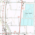 United States Geological Survey Cleveland, MS (1966, 24000-Scale) digital map
