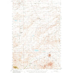 United States Geological Survey Cleveland, MT (1956, 62500-Scale) digital map