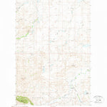 United States Geological Survey Cleveland, MT (1987, 24000-Scale) digital map