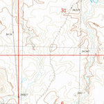 United States Geological Survey Cleveland, MT (1987, 24000-Scale) digital map