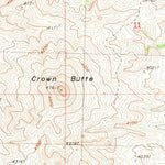 United States Geological Survey Cleveland, MT (1987, 24000-Scale) digital map