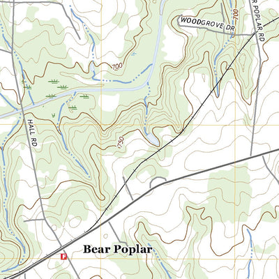 United States Geological Survey Cleveland, NC (2022, 24000-Scale) digital map