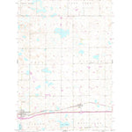 United States Geological Survey Cleveland, ND (1953, 24000-Scale) digital map