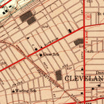 United States Geological Survey Cleveland North, OH (1953, 24000-Scale) digital map