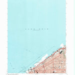 United States Geological Survey Cleveland North, OH (1963, 24000-Scale) digital map