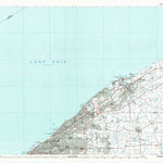 United States Geological Survey Cleveland North, OH (1985, 100000-Scale) digital map