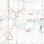 United States Geological Survey Cleveland NW, MT (1987, 24000-Scale) digital map
