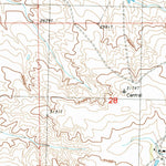 United States Geological Survey Cleveland NW, MT (1987, 24000-Scale) digital map
