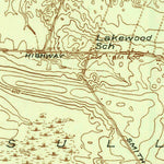 United States Geological Survey Cleveland, NY (1941, 24000-Scale) digital map