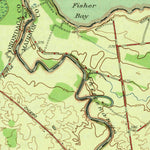 United States Geological Survey Cleveland, NY (1944, 31680-Scale) digital map