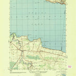 United States Geological Survey Cleveland, NY (1951, 25000-Scale) digital map