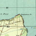 United States Geological Survey Cleveland, NY (1951, 25000-Scale) digital map