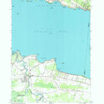 United States Geological Survey Cleveland, NY (1973, 24000-Scale) digital map