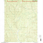 United States Geological Survey Cleveland Ridge, OR (1998, 24000-Scale) digital map