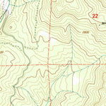 United States Geological Survey Cleveland Ridge, OR (1998, 24000-Scale) digital map