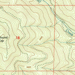 United States Geological Survey Cleveland Ridge, OR (1998, 24000-Scale) digital map