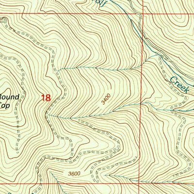 United States Geological Survey Cleveland Ridge, OR (1998, 24000-Scale) digital map