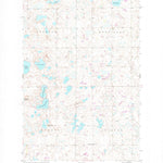 United States Geological Survey Cleveland SE, ND (1953, 24000-Scale) digital map
