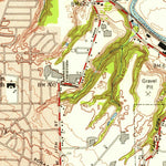 United States Geological Survey Cleveland South, OH (1953, 24000-Scale) digital map