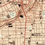 United States Geological Survey Cleveland South, OH (1953, 24000-Scale) digital map